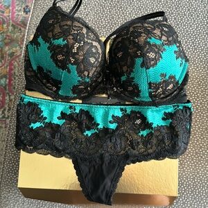 Victorias Secret push up bra and panty set